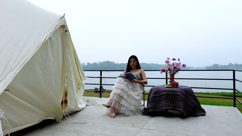 Cắm trại hồ Suối Hai, Khu Du Lịch Suối Hai